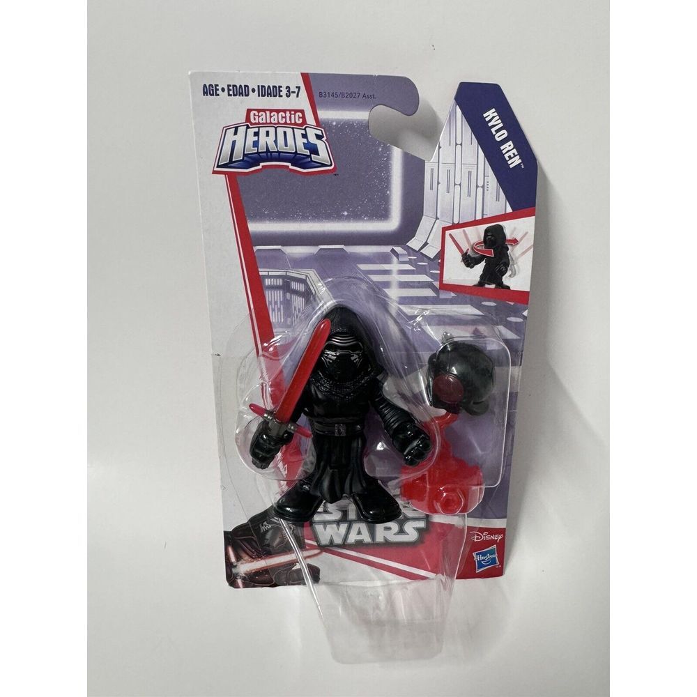 Hasbro Star Wars Galactic Heroes Kylo Ren Action Figure Boys OS Black B3145 2015